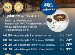 Thansen Lyskæde tilbud