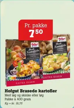 Poetzsch Padborg Hofgut Brasede kartofler tilbud