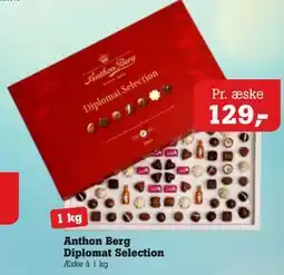 Poetzsch Padborg Anthon Berg Diplomat Selection tilbud