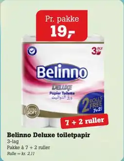 Poetzsch Padborg Belinno Deluxe toiletpapir tilbud
