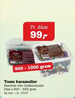 Poetzsch Padborg Toms karameller tilbud