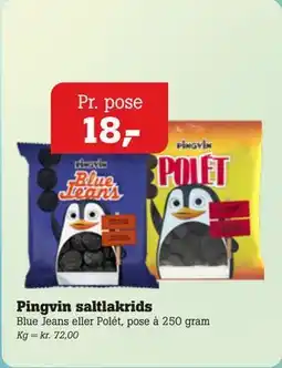 Poetzsch Padborg Pingvin saltlakrids tilbud