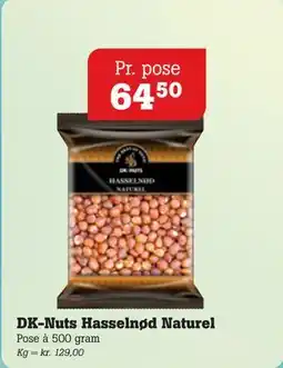 Poetzsch Padborg DK-Nuts Hasselnød Naturel tilbud