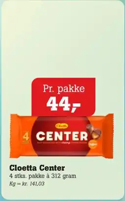 Poetzsch Padborg Cloetta Center tilbud