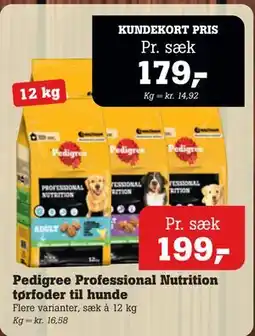Poetzsch Padborg Pedigree Professional Nutrition tørfoder til hunde tilbud