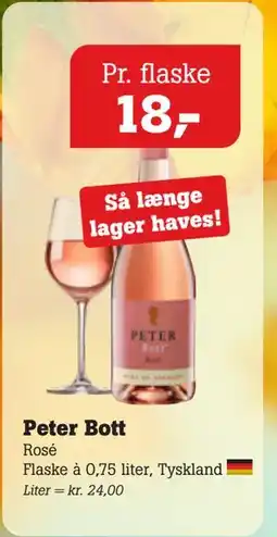 Poetzsch Padborg Peter Bott tilbud