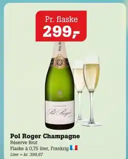 Poetzsch Padborg Pol Roger Champagne tilbud
