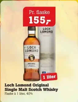 Poetzsch Padborg Loch Lomond Original Single Malt Scotch Whisky tilbud