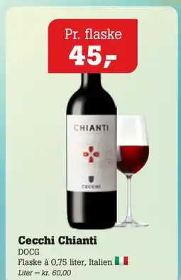 Poetzsch Padborg Cecchi Chianti tilbud