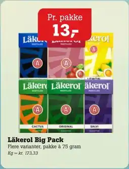 Poetzsch Padborg Läkerol Big Pack tilbud