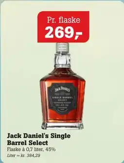 Poetzsch Padborg Jack Daniel's Single Barrel Select tilbud
