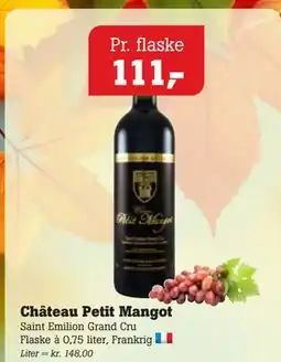 Poetzsch Padborg Château Petit Mangot tilbud