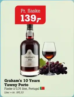 Poetzsch Padborg Graham's 10 Years Tawny Porto tilbud