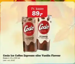 Poetzsch Padborg Cocio Ice Coffee Espresso eller Vanilla Flavour tilbud