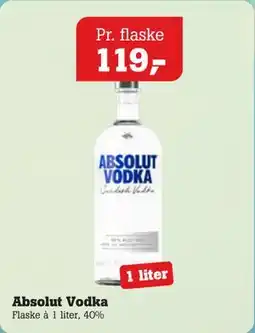 Poetzsch Padborg Absolut Vodka tilbud