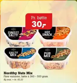 Poetzsch Padborg Nordthy Nuts Mix tilbud