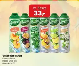 Poetzsch Padborg Teisseire sirup tilbud