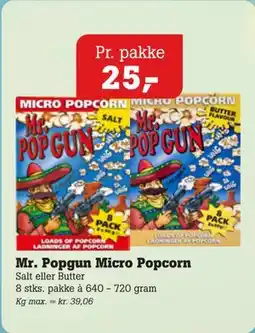 Poetzsch Padborg Mr. Popgun Micro Popcorn tilbud