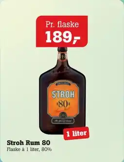 Poetzsch Padborg Stroh Rum 80 tilbud