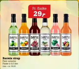 Poetzsch Padborg Barmix sirup tilbud