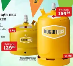Poetzsch Padborg Kosan flaskegas tilbud