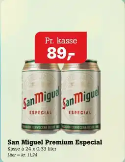 Poetzsch Padborg San Miguel Premium Especial tilbud