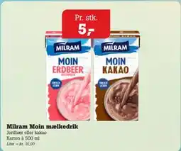 Poetzsch Padborg Milram Moin mælkedrik tilbud