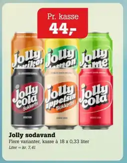 Poetzsch Padborg Jolly sodavand tilbud
