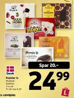 Løvbjerg Premier is Multipak tilbud