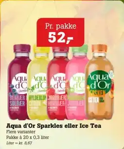 Poetzsch Padborg Aqua d'Or Sparkles eller Ice Tea tilbud