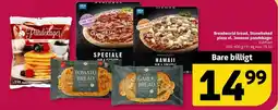 Løvbjerg Breadworld bread, Stonebaked pizza el. Jensens pandekager tilbud