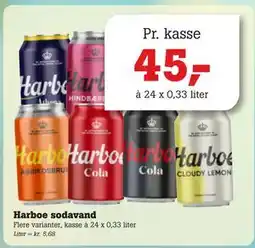 Poetzsch Padborg Harboe sodavand tilbud