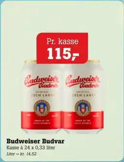 Poetzsch Padborg Budweiser Budvar tilbud