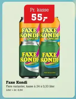 Poetzsch Padborg Faxe Kondi tilbud