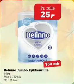 Poetzsch Padborg Belinno Jumbo køkkenrulle tilbud