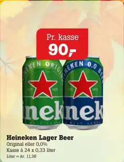 Poetzsch Padborg Heineken Lager Beer tilbud