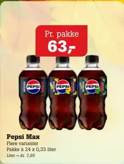 Poetzsch Padborg Pepsi Max tilbud