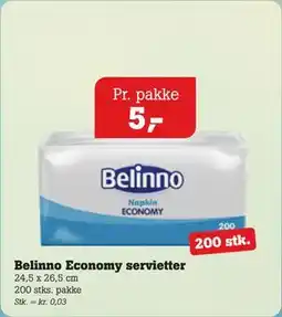 Poetzsch Padborg Belinno Economy servietter tilbud