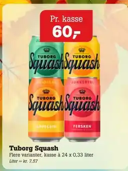Poetzsch Padborg Tuborg Squash tilbud