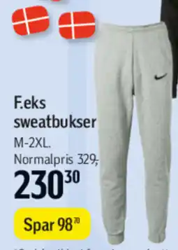 Føtex Nike sweatbukser tilbud