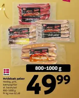 Løvbjerg Hvidebæk pølser tilbud