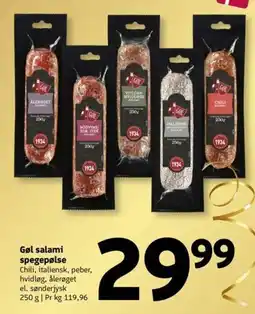 Løvbjerg Gøl salami spegepølse tilbud