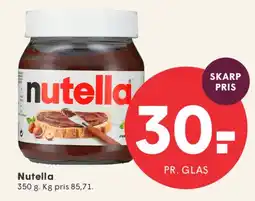 SPAR Nutella tilbud