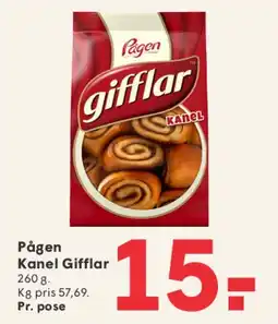 SPAR Pågen Kanel Gifflar tilbud