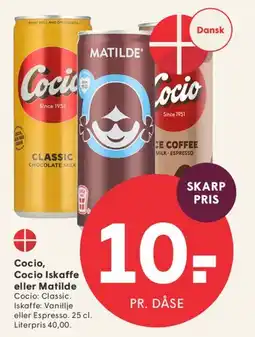 SPAR Cocio / Matilde drikke tilbud