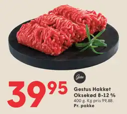 SPAR Gestus Hakket Oksekød 8-12% tilbud