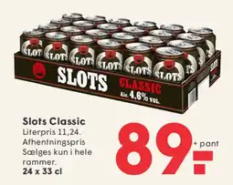 SPAR Slots Classic (24 x 33 cl) tilbud