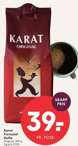 SPAR Karat Formalet Kaffe tilbud