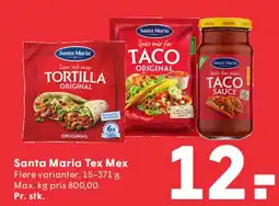 SPAR Santa Maria Tex Mex tilbud