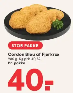 SPAR Cordon Bleu af Fjerkræ tilbud